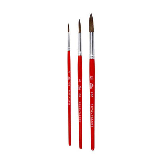 Talens aquarelverf penselen set serie 150 150 3