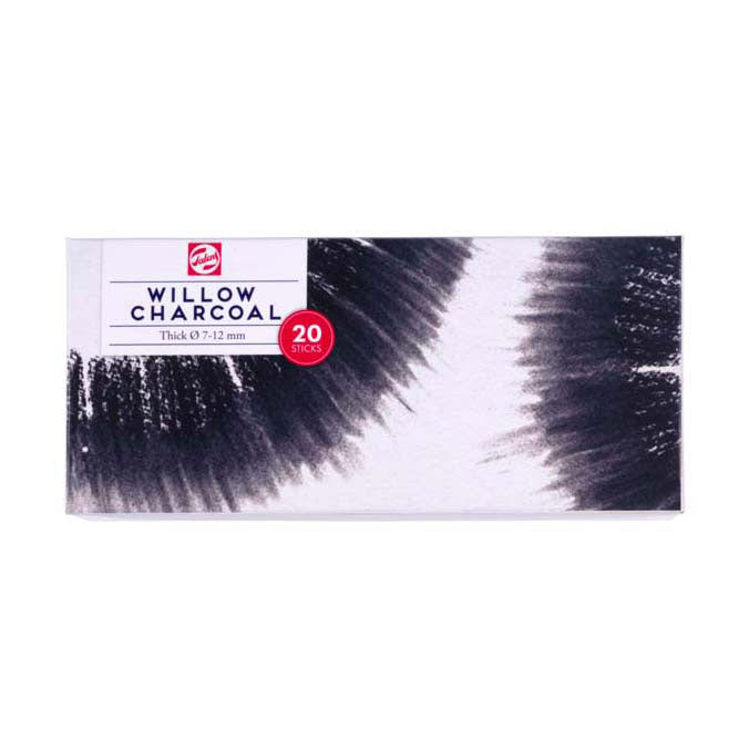 Load image into Gallery viewer, Talens houtskool dik 20 staafjes
