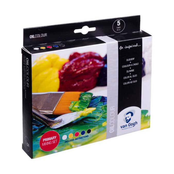 Load image into Gallery viewer, Van gogh olieverf primaire mengset | 5 x 40 ml
