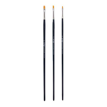 Bruynzeel van gogh penseel voor olie- en acrylverf, 3 stuks s294 nr. 2-4-6
