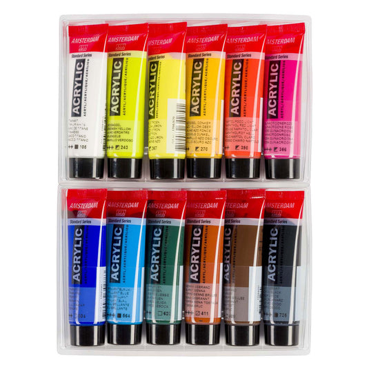 Amsterdam standard series acrylverf landschap set | 12 × 20 ml
