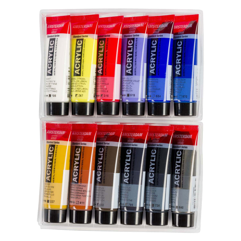 Load image into Gallery viewer, Bruynzeel amsterdam standard series acrylverf urban landschap set 20ml, 12dlg.
