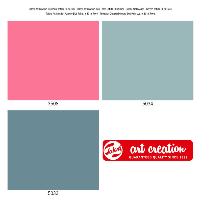 Load image into Gallery viewer, Talens art creation blobverf roze, 3dlg.
