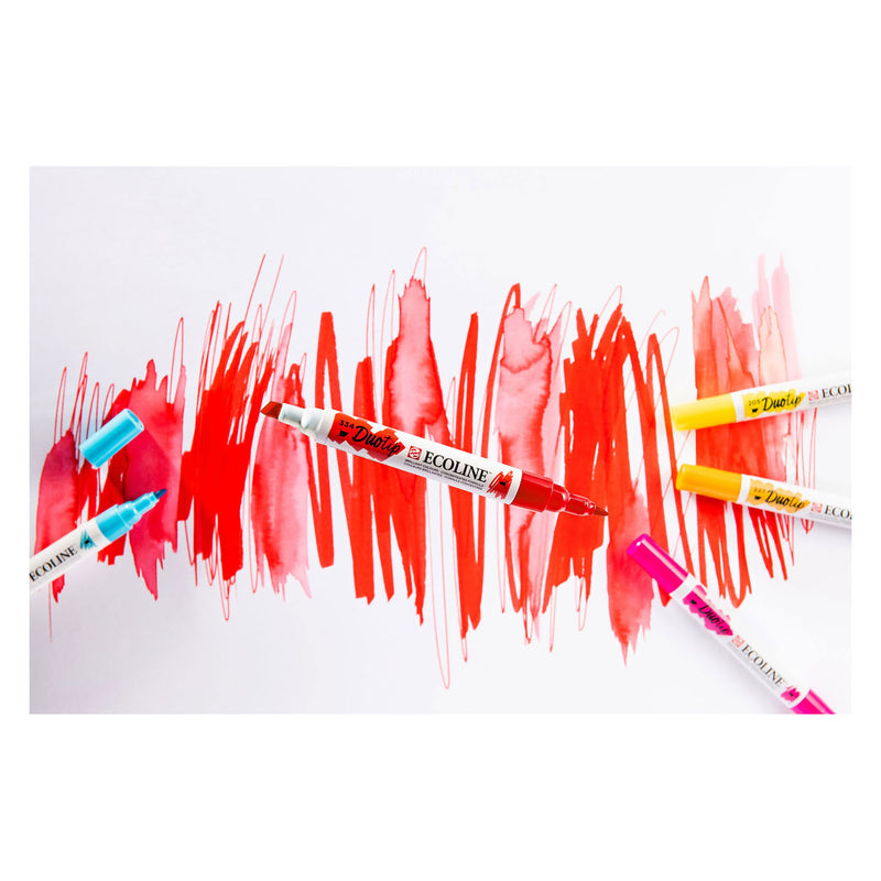 Load image into Gallery viewer, Ecoline duotip markers basisset, 12dlg.

