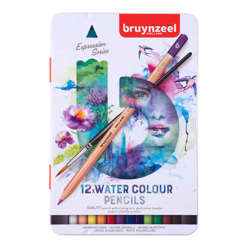 Load image into Gallery viewer, Bruynzeel expression aquarelpotloden, 12st.
