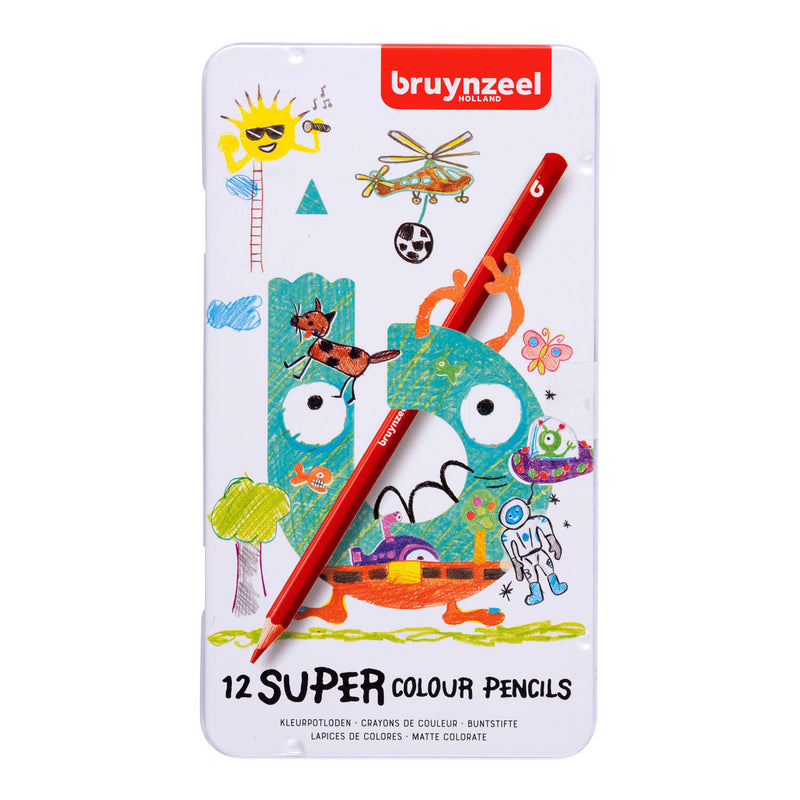 Load image into Gallery viewer, Bruynzeel super kleurpotloden, 12st.
