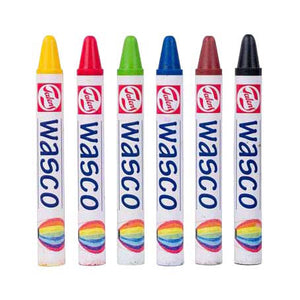 Talens wasco waskrijt set - 6 kleuren