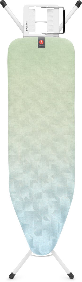Brabantia strijkplank b - voor strijkijzer - 124x38 cm - soothing sea