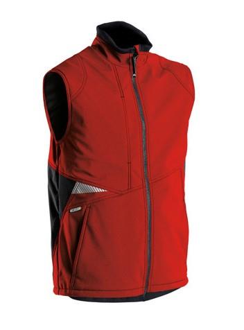 Dassy bodywarmer fusion rood zwart xxl