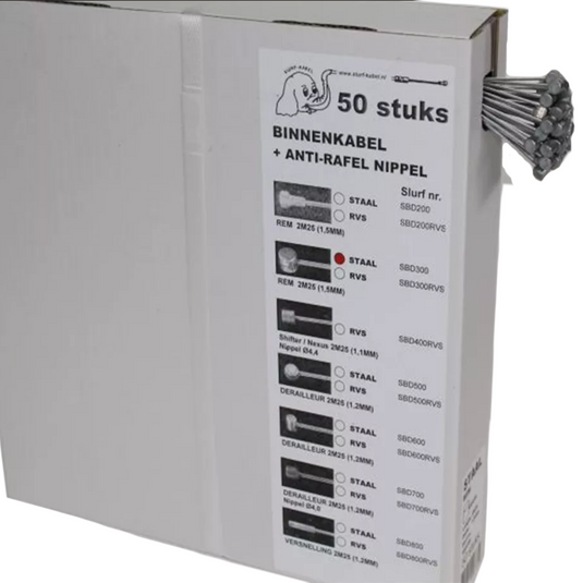 Slurf rembinnenkabel inner br.cab. stt 50psc.