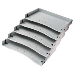 Bach schuine schappen voor ladeblok hammerer acsa grijs 327 mm x 212 mm x 33 m