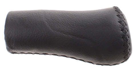Handle cap right Gazelle 88 mm - black Aero leather