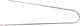 Spatbordstang Gazelle 28 inch 359 mm - zilver