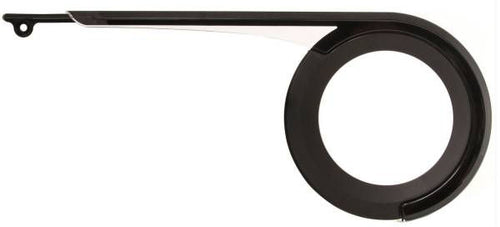 Herrmans kettingscherm halo 38t - zwart transparant