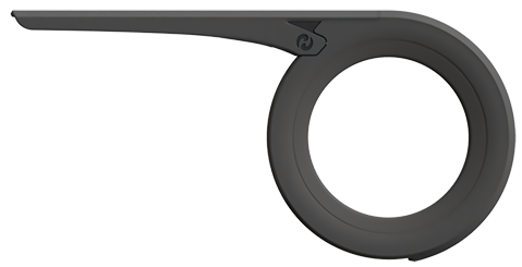 Load image into Gallery viewer, Sturmeyarcher kettingscherm herrmans fuse 42-44t - matzwart
