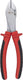 Kreator - hand tools - krt603104 - zijsnijtang - 175mm, 7 grote kop - hoge kwaliteit