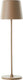 Brilliant kaami - oplaadbare tafellamp - buiten - led 2w 3000k - 3 stepdim - ip44 - cappuccino