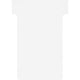 T-insteekkaarten voor planning atlanta karton 170g m2 60x15x85x48,5mm wit