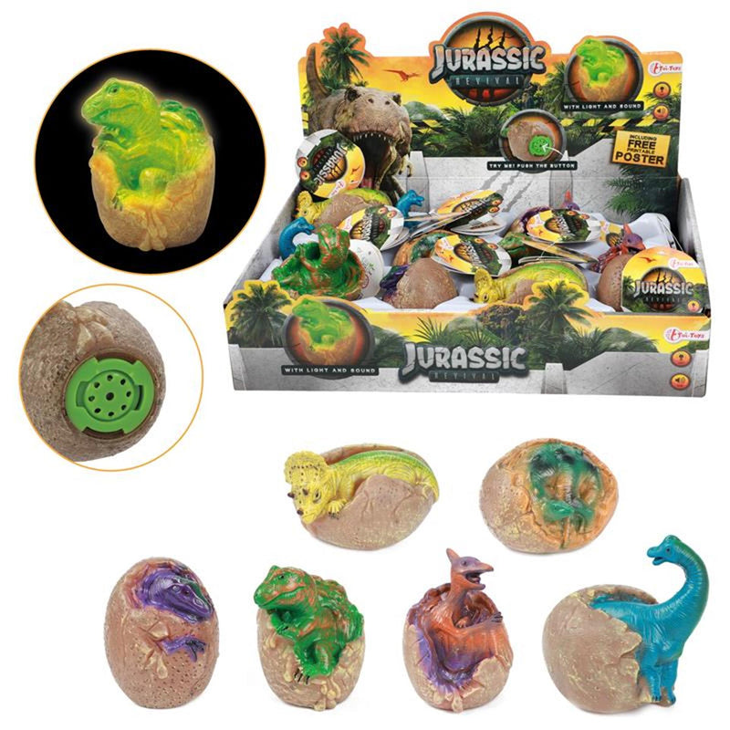 Load image into Gallery viewer, Toi-toys toi toys babydino in ei met licht en geluid
