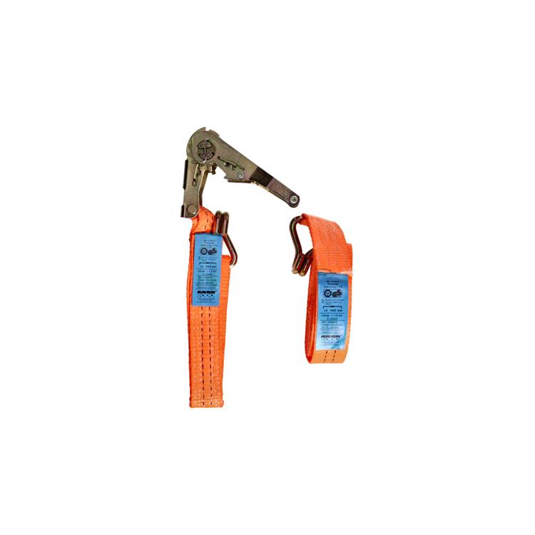 Load image into Gallery viewer, Mack 1023392 - spangordel pe, ratelspanner 2d35mm-6m max2000kg 2 klauwhaken | 5 stuks

