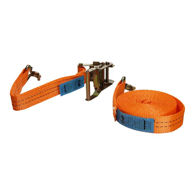 Load image into Gallery viewer, Mack 1023392 - spangordel pe, ratelspanner 2d35mm-6m max2000kg 2 klauwhaken | 5 stuks
