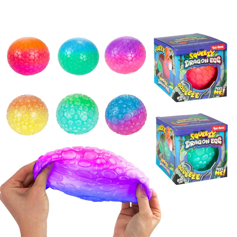 Afbeelding laden in galerijviewer, Toi-toys fun knijpbal -bumps- gevuld met foam 12cm 6ass
