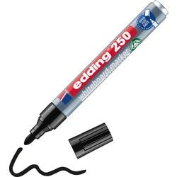 Whiteboard-marker edding e-250 zwart 1,5-3 mm