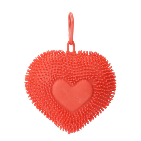 Toi-toys pufferz sleutelhanger pufferbal hart 7cm