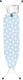 Brabantia strijkplank a - voor strijkijzer - 110 x 30 cm - fresh breeze