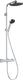 Hansgrohe activera s - showerpipe - ecosmart waterbesparend - ecostat thermostaat - 240mm maat - 1 straalfunctie - chroom