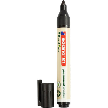 Permanente marker edding ecoline 21 1,5-3mm zwart