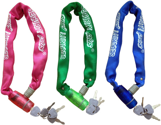 Security plus kettingslot ccl 65 chain lock sec.plus ccl 65 steel ass.colors