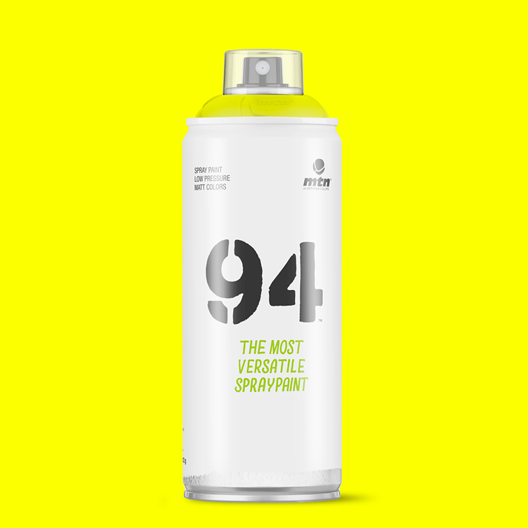 Load image into Gallery viewer, Mtn 1070610 - 94 fluorescent yellow 400ml | 3 stuks
