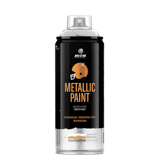 Mtn 1070509 - pro metallic paint: aluminium | 3 stuks