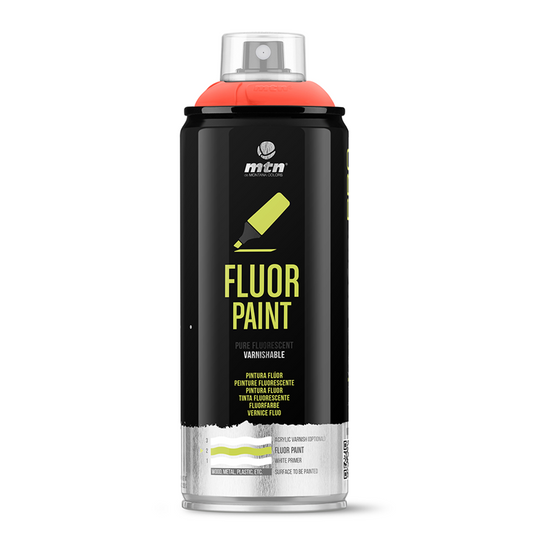Mtn 1070471 - pro fluor paint: red | 3 stuks