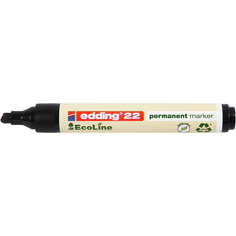 Load image into Gallery viewer, Http: www.cchobby.nl edding-ecoline-markers-22-afm-22-lijndikte-1x5-mm-zwart-1-stuk
