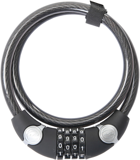 Contec cijfer-kabelslot ecoloc ct comb.cable lock ecoloc 12mm x 85cm black