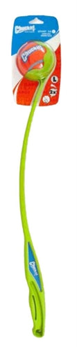 Load image into Gallery viewer, Chuckit! sport ball launcher - 66 cm - werpstok - ballenwerper - hondenspeelgoed - incl. tennisbal large - ø 7 cm - kunststof - assorti

