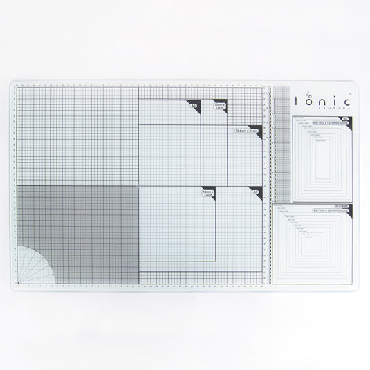 Tonic studios • glass cutting mat a3