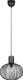 Trio gila - hanglamp - zwart mat - excl. 1x e27 4 w - d: 33cm - plafondbevestiging - in hoogte verstelbaar