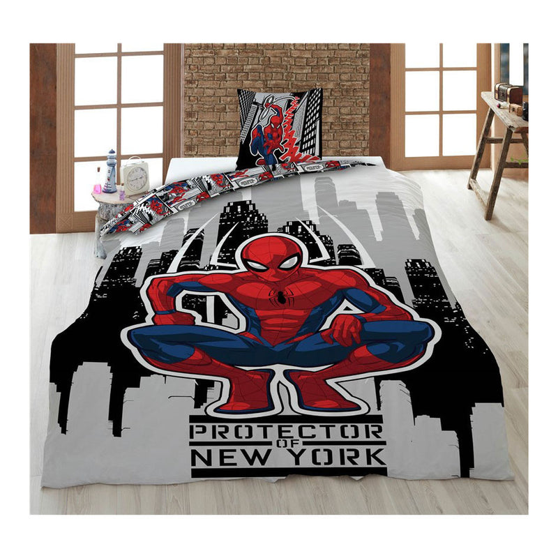 Load image into Gallery viewer, Spiderman dekbedovertrek 140x200cm
