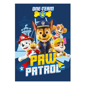 Paw patrol polar fleece deken 100x140 cm