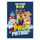 Paw patrol polar fleece deken 100x140 cm