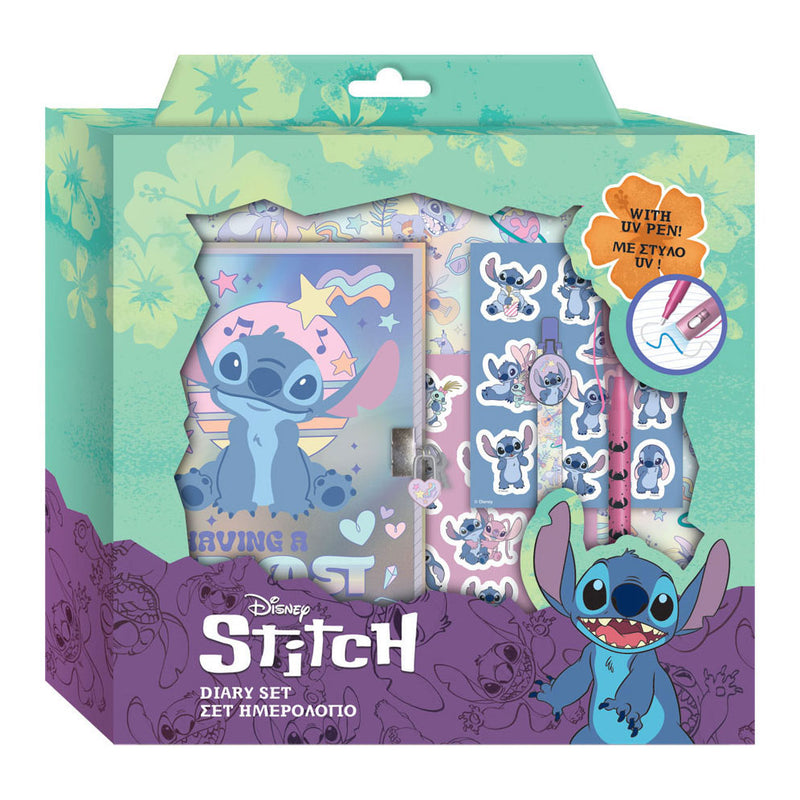 Load image into Gallery viewer, Lilo stitch dagboek met slot, magische pennen en stickers
