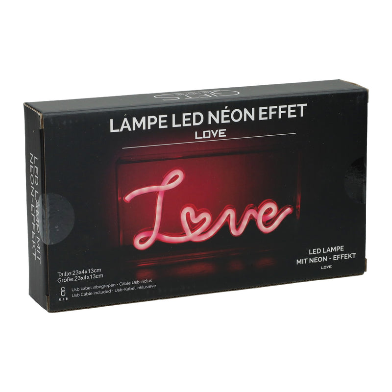 Afbeelding laden in galerijviewer, Led neon lamp box love 23x4x13 cm
