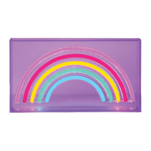 Neonlamp regenboog 23x4x13 cm