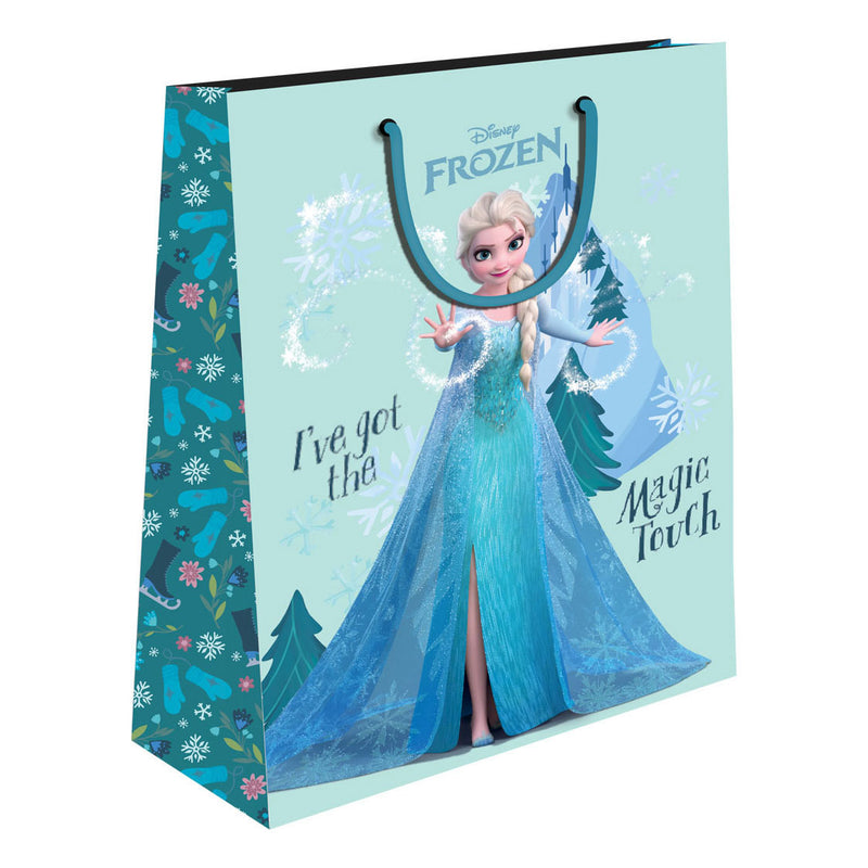 Load image into Gallery viewer, Disney frozen papieren cadeautas 18x23x11 cm
