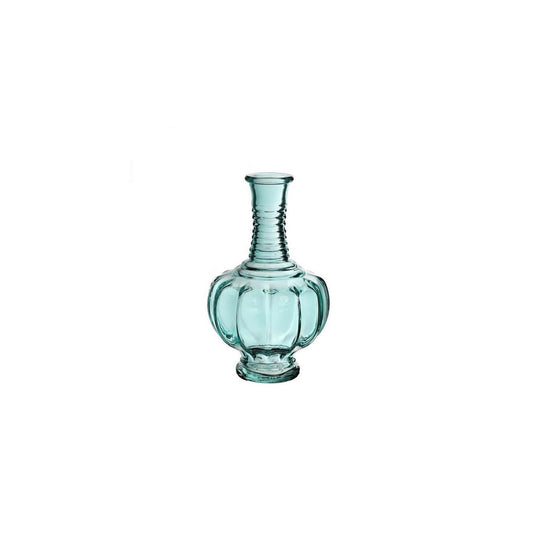 Ideas 4 seasons trevi vaas glas ã˜9xh15cm licht blauw