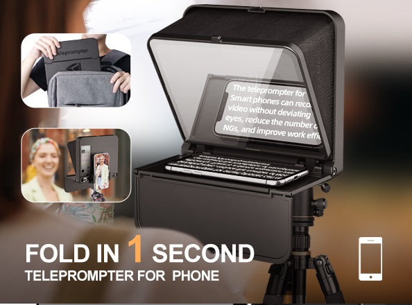 Load image into Gallery viewer, Lensgo smartphone teleprompter tcs7s 8.5inch
