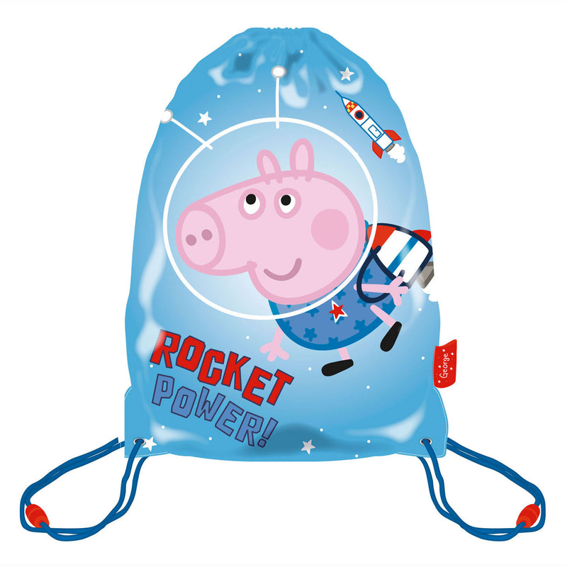 Load image into Gallery viewer, Peppa pig gymtas george ruimtevaart
